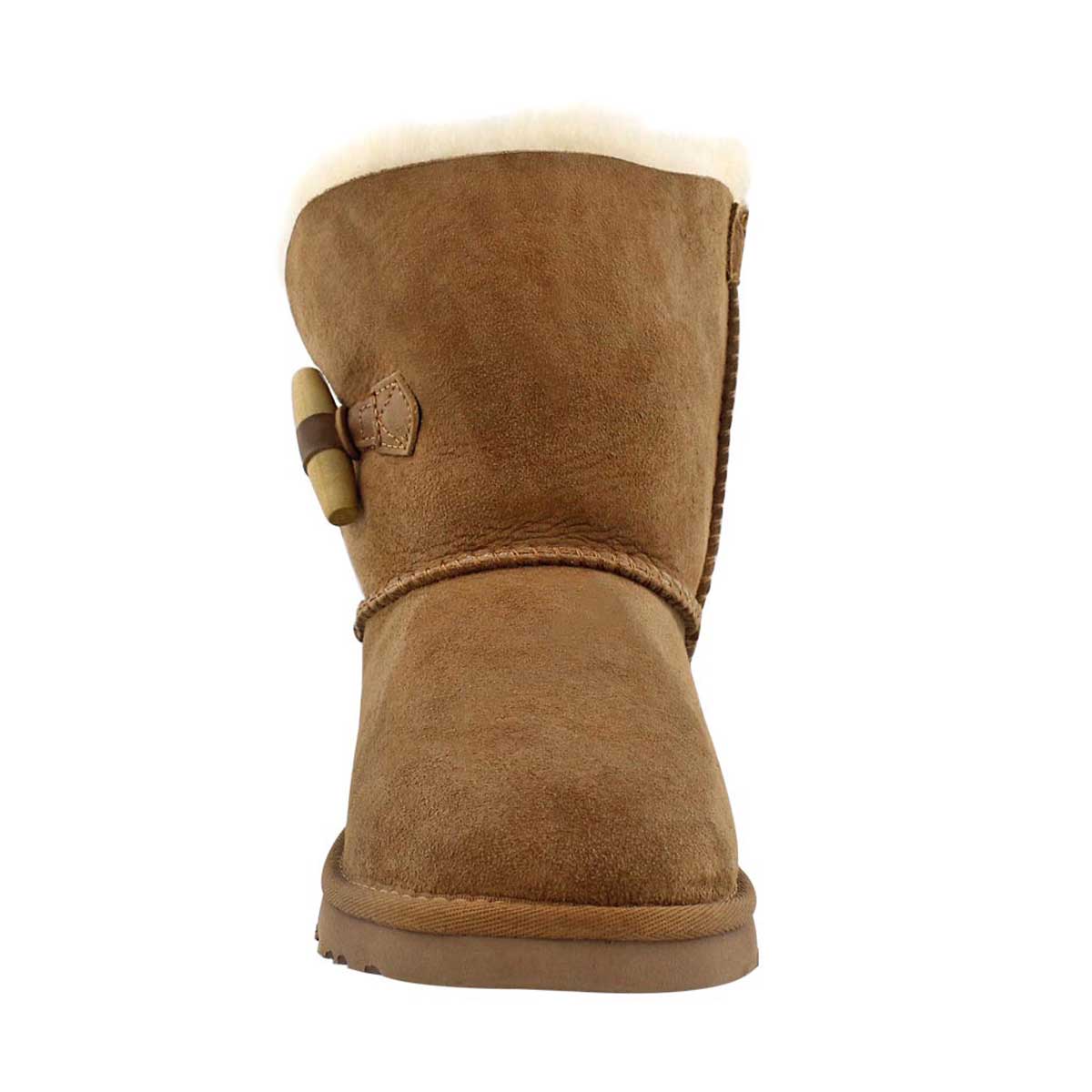 Grls Ebony ches sheepskin toggle boot
