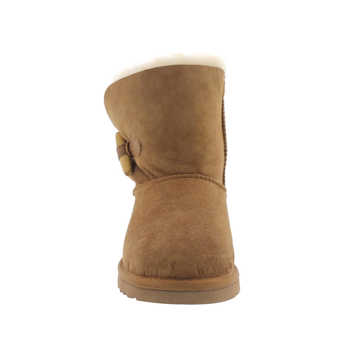 Grls Ebony ches sheepskin toggle boot