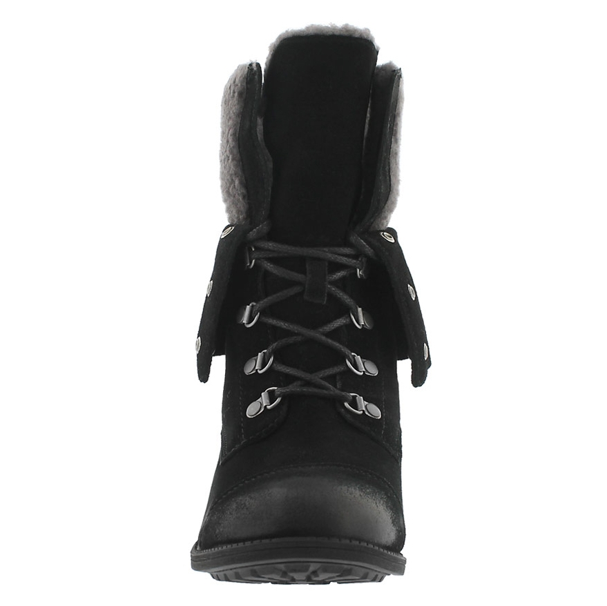 Lds Gradin black casual ankle boot