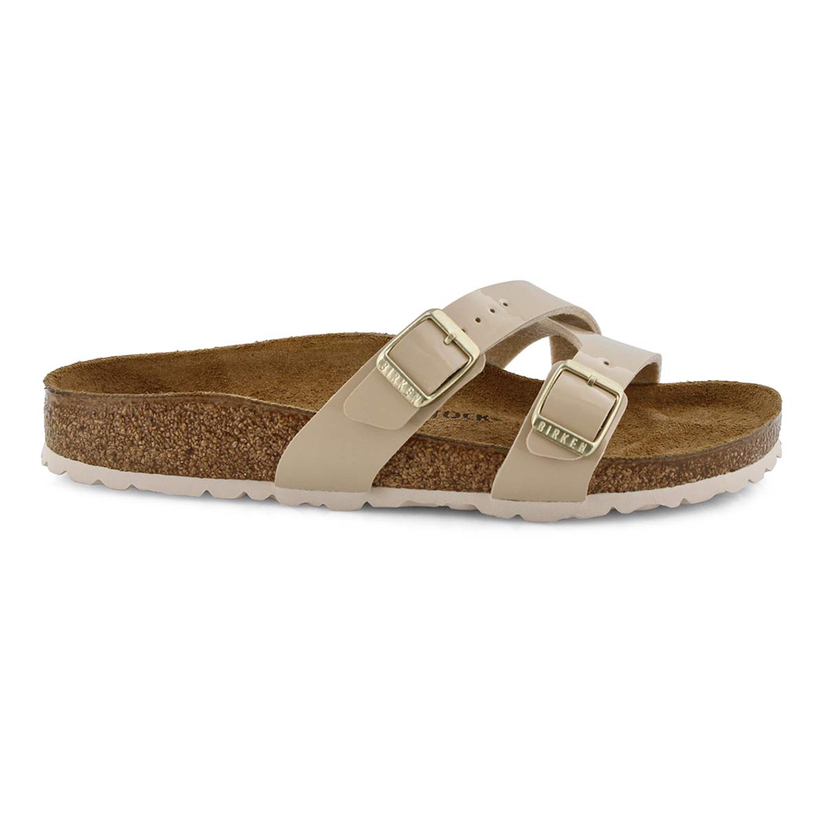 Birkenstock Women's Yao 2 Strap Cork Footbed Sandal- Narrow | eBay