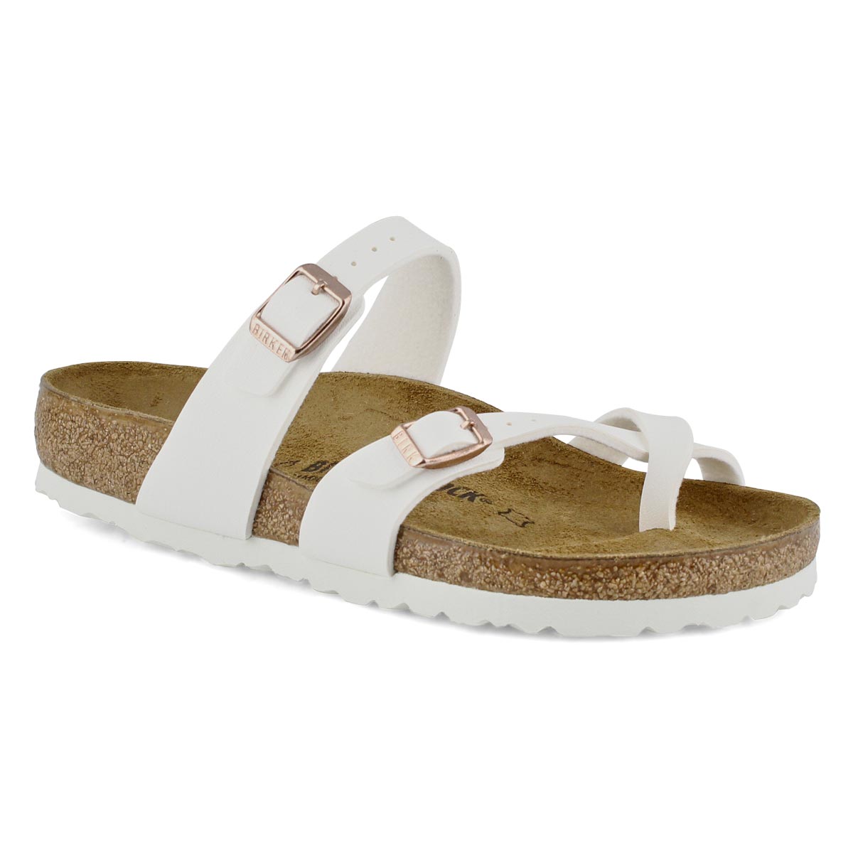 Lds Mayari BF wht toe sleeve sndl