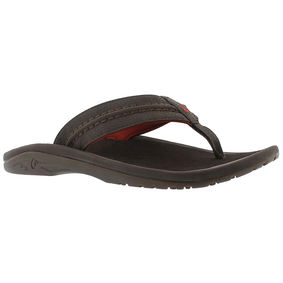 Mns Hokua dark java thong sandal