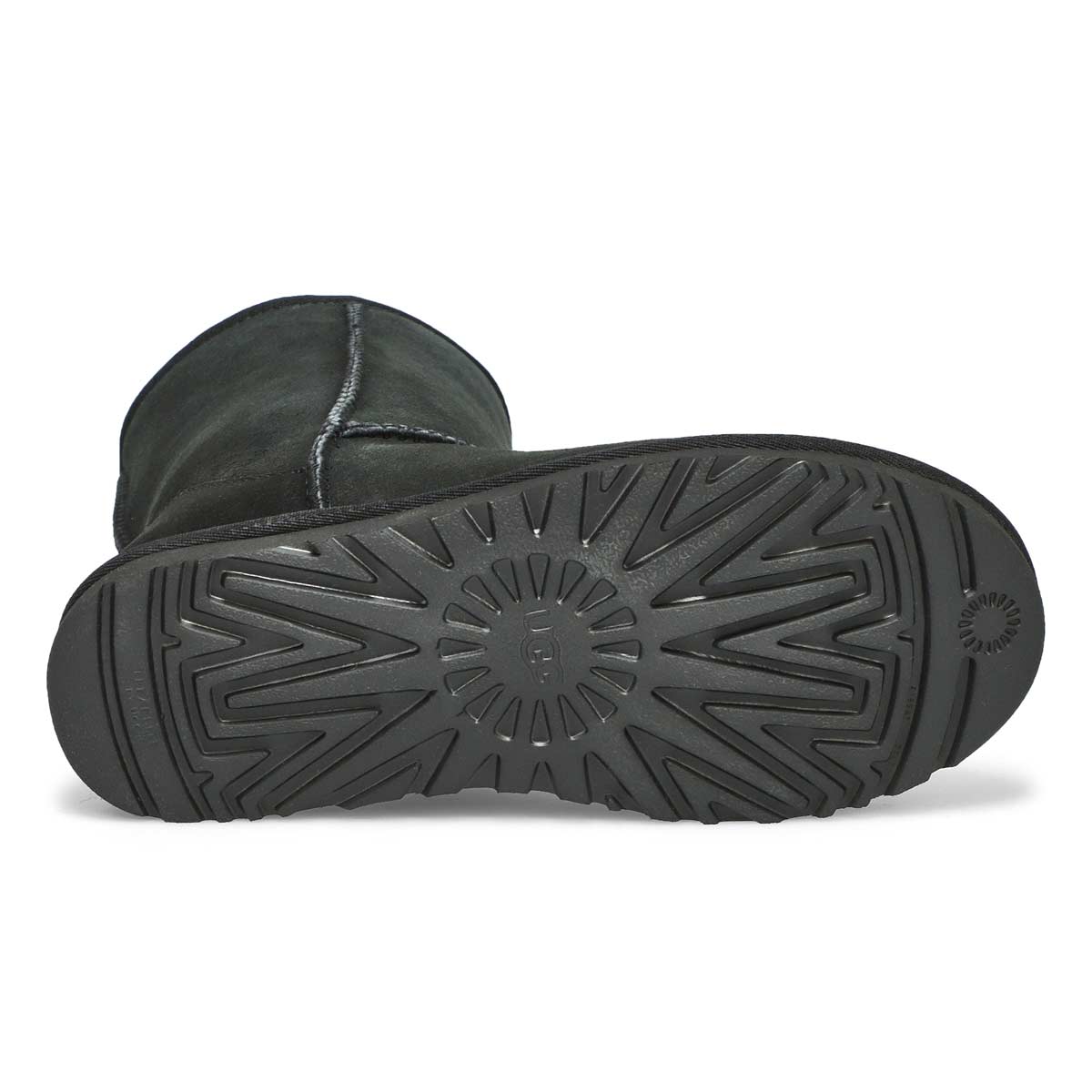 Lds Classic Short II blk sheepskin boot