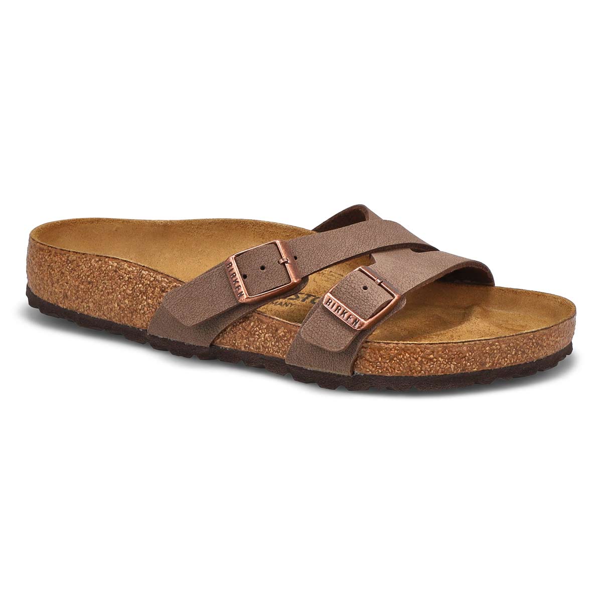 Lds Yao mocha 2 stap sandal