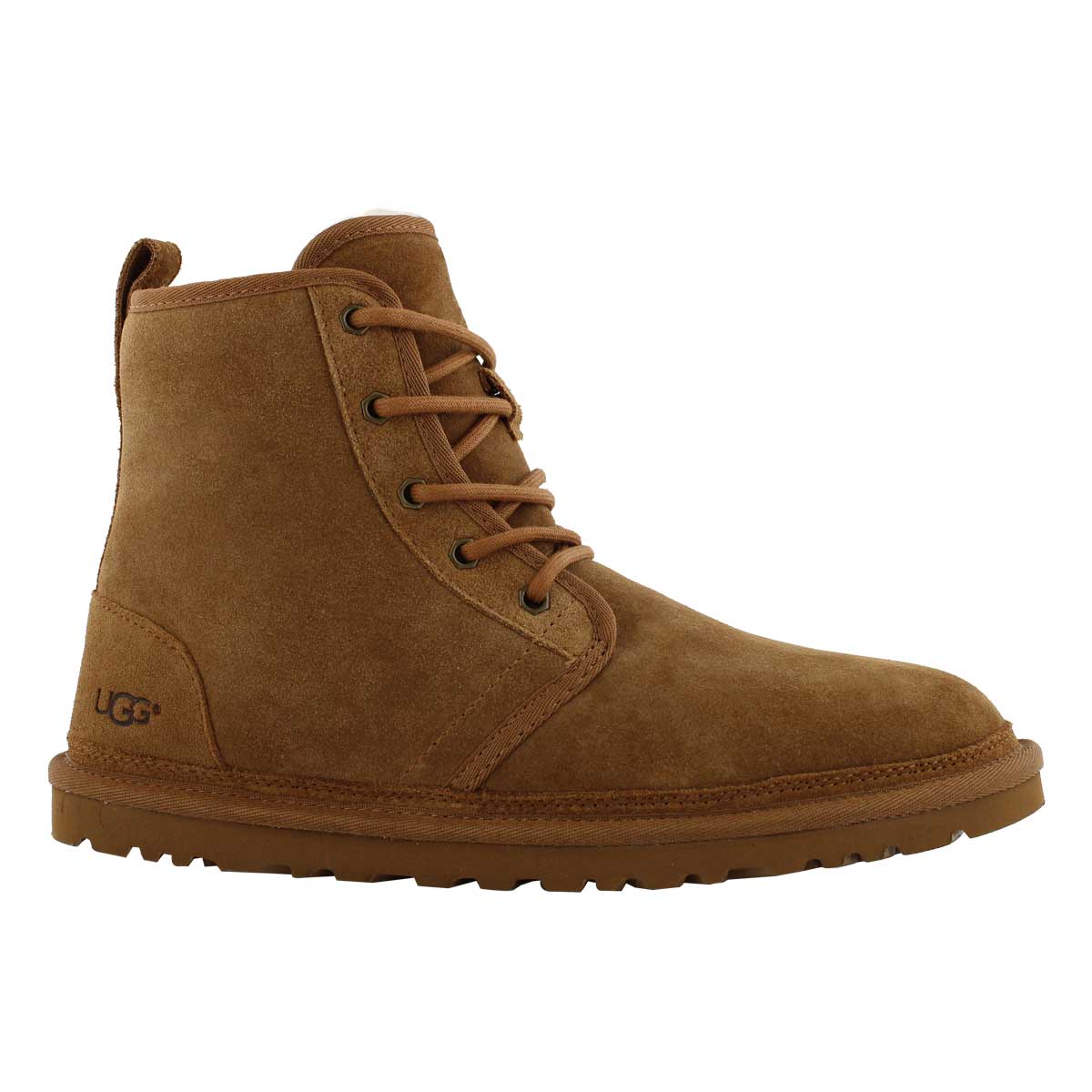 Mns Harkley chestnut lace up ankle boot