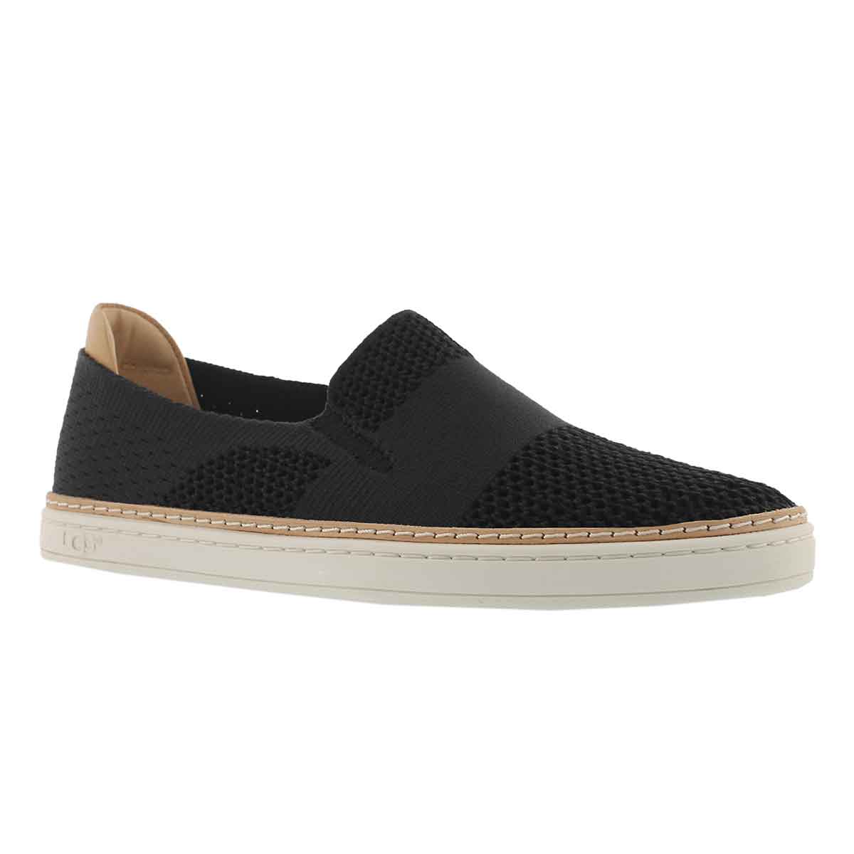 Lds Sammy black casual slip on shoe