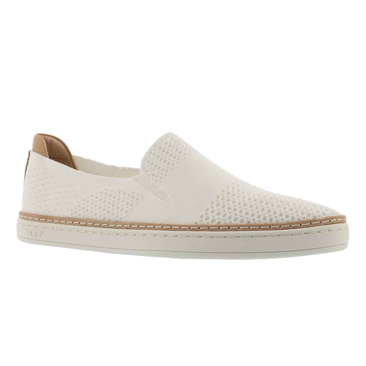 Women's SAMMY white casual slip on shoes