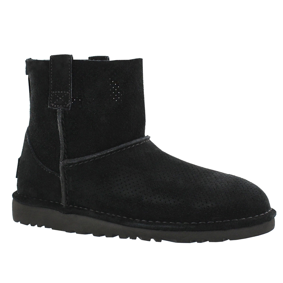 Lds Classic Unlined Mini Perf black boot