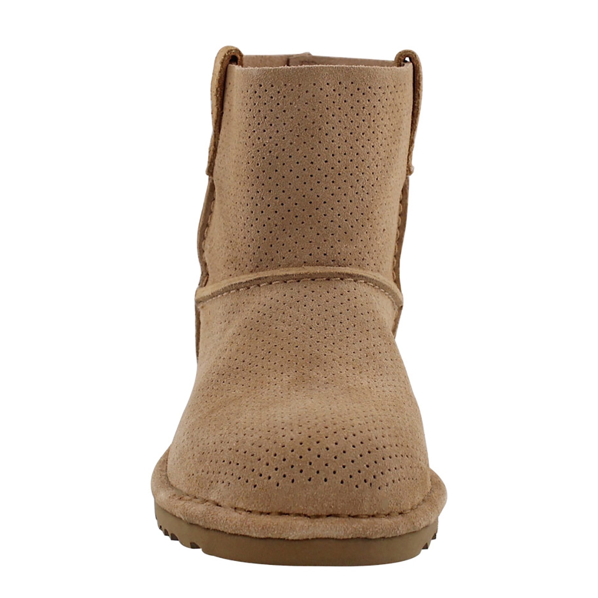 Lds Classic Unlined Mini Perf tawny boot