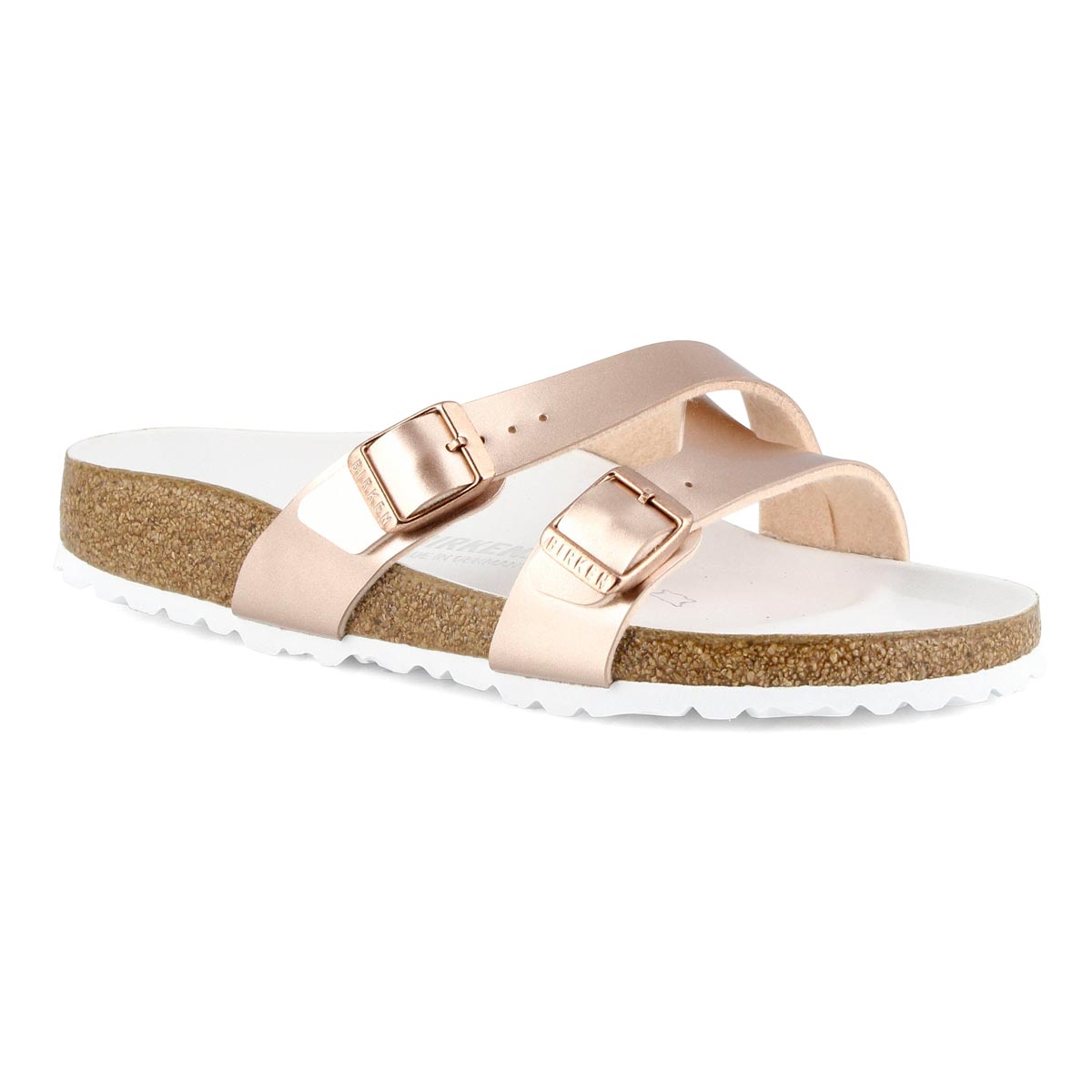 Lds Yao metallic copper 2 stap sandal-N