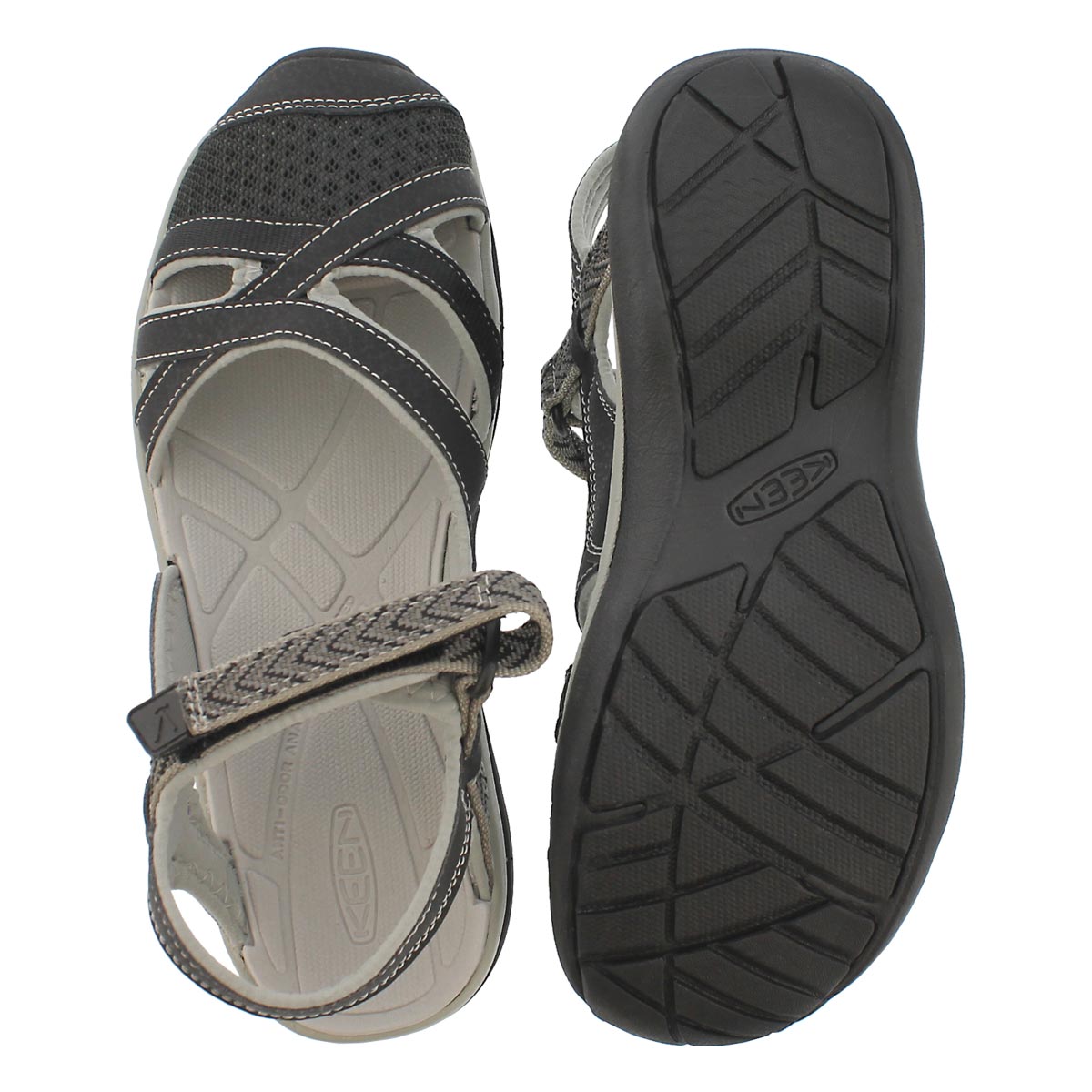 Lds Sage Ankle blk/blk sport sandal