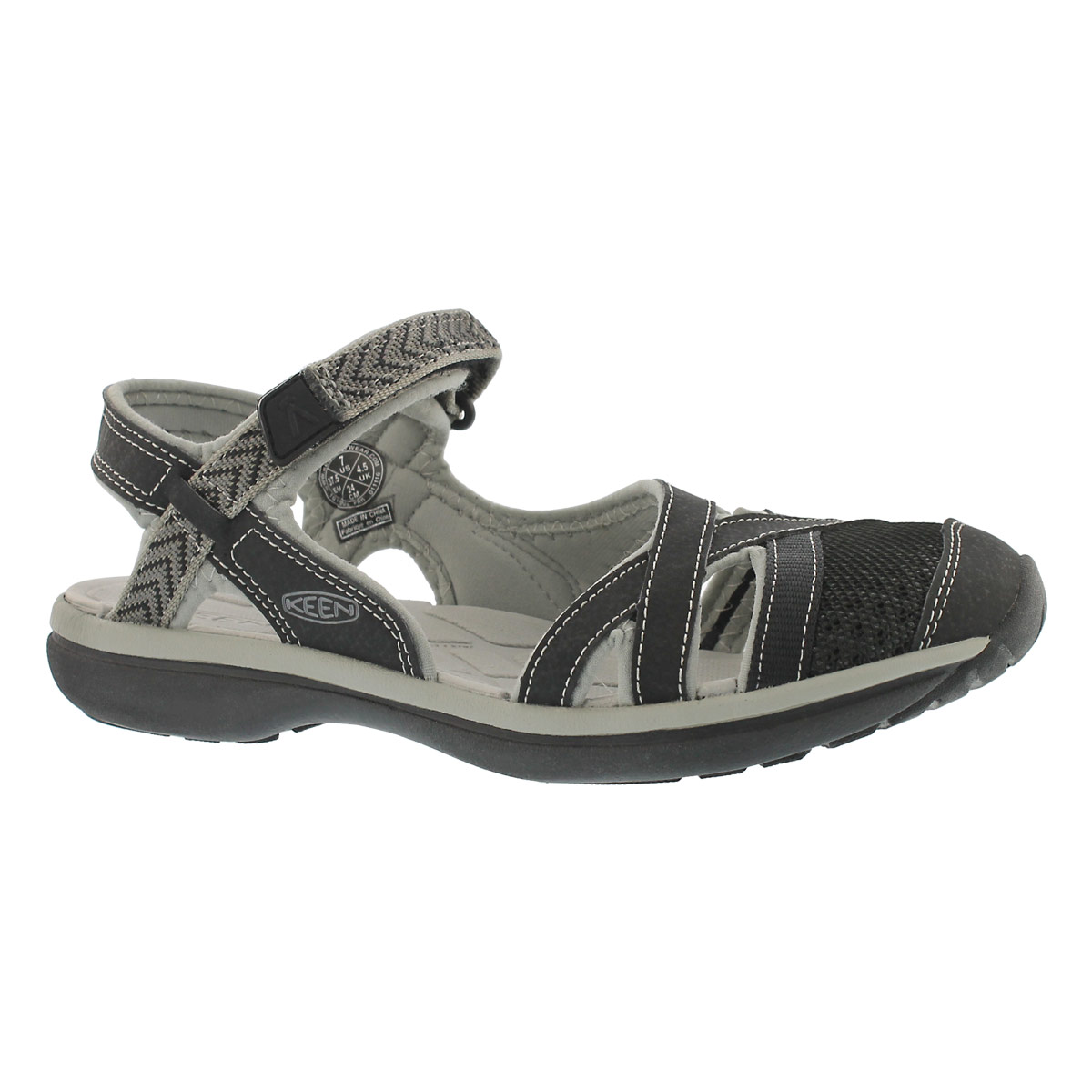 Lds Sage Ankle blk/blk sport sandal