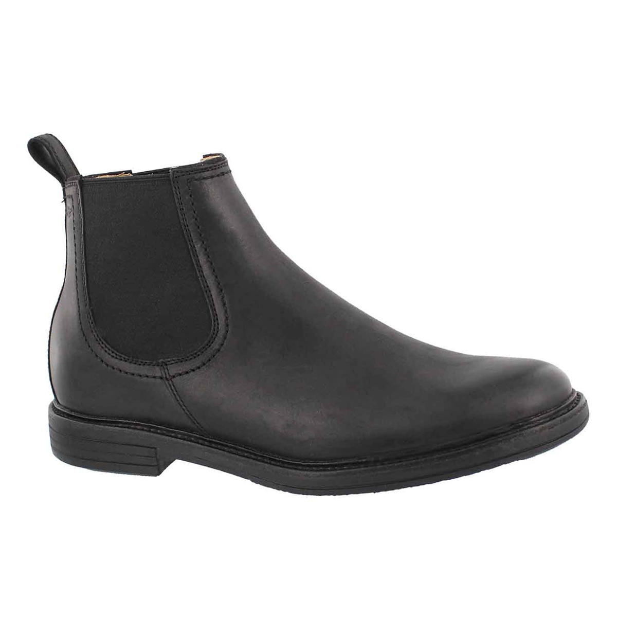 Men's BALDVIN black double gore chelsea boots
