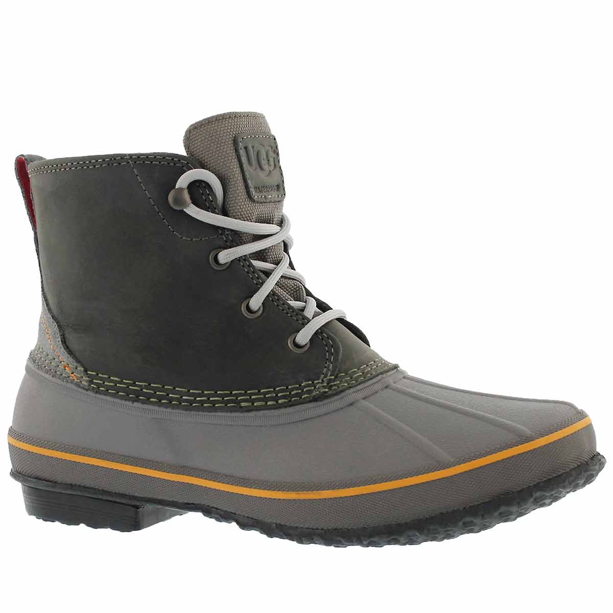 Men's ZETIK metal lace up waterproof ankle boots