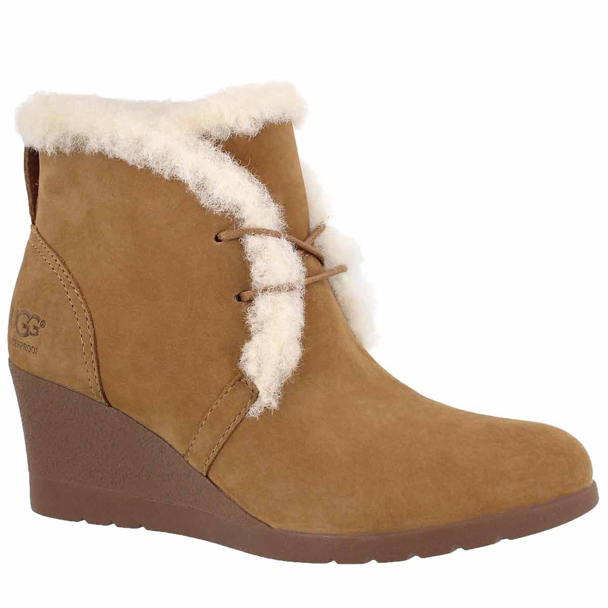 Lds Jeovana ches laceup wtpf wedge boot