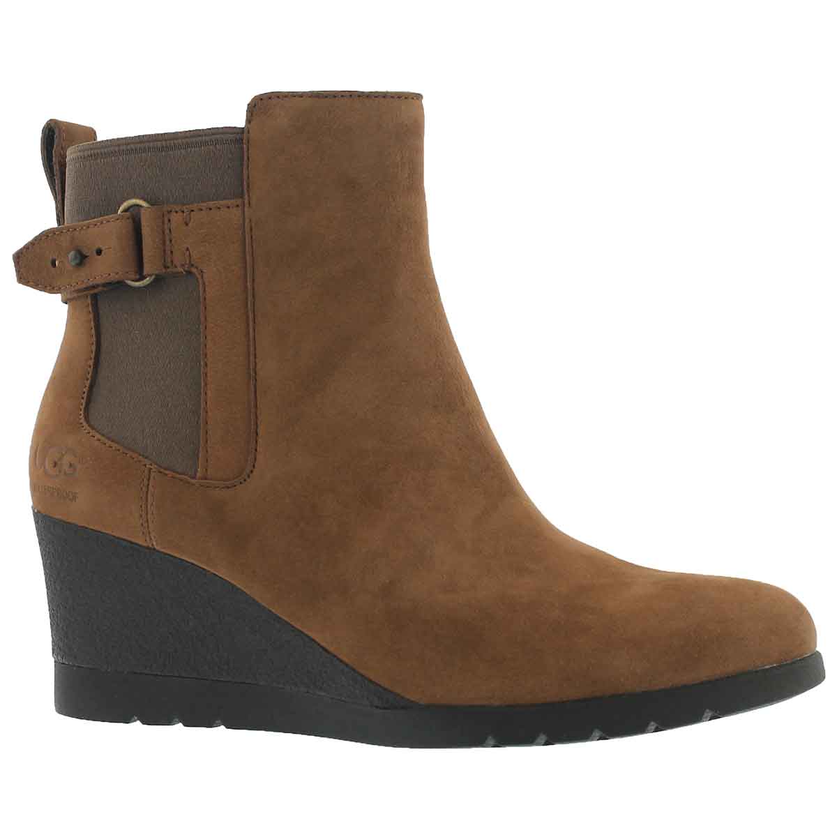 Women's INDRA stout waterproof wedge ankle boots
