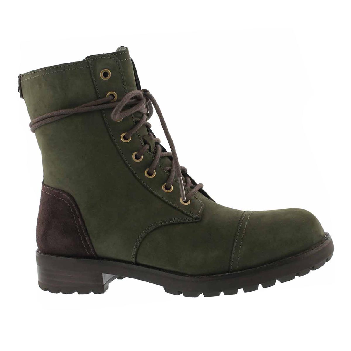 Lds Kilmer slate lace up combat boot