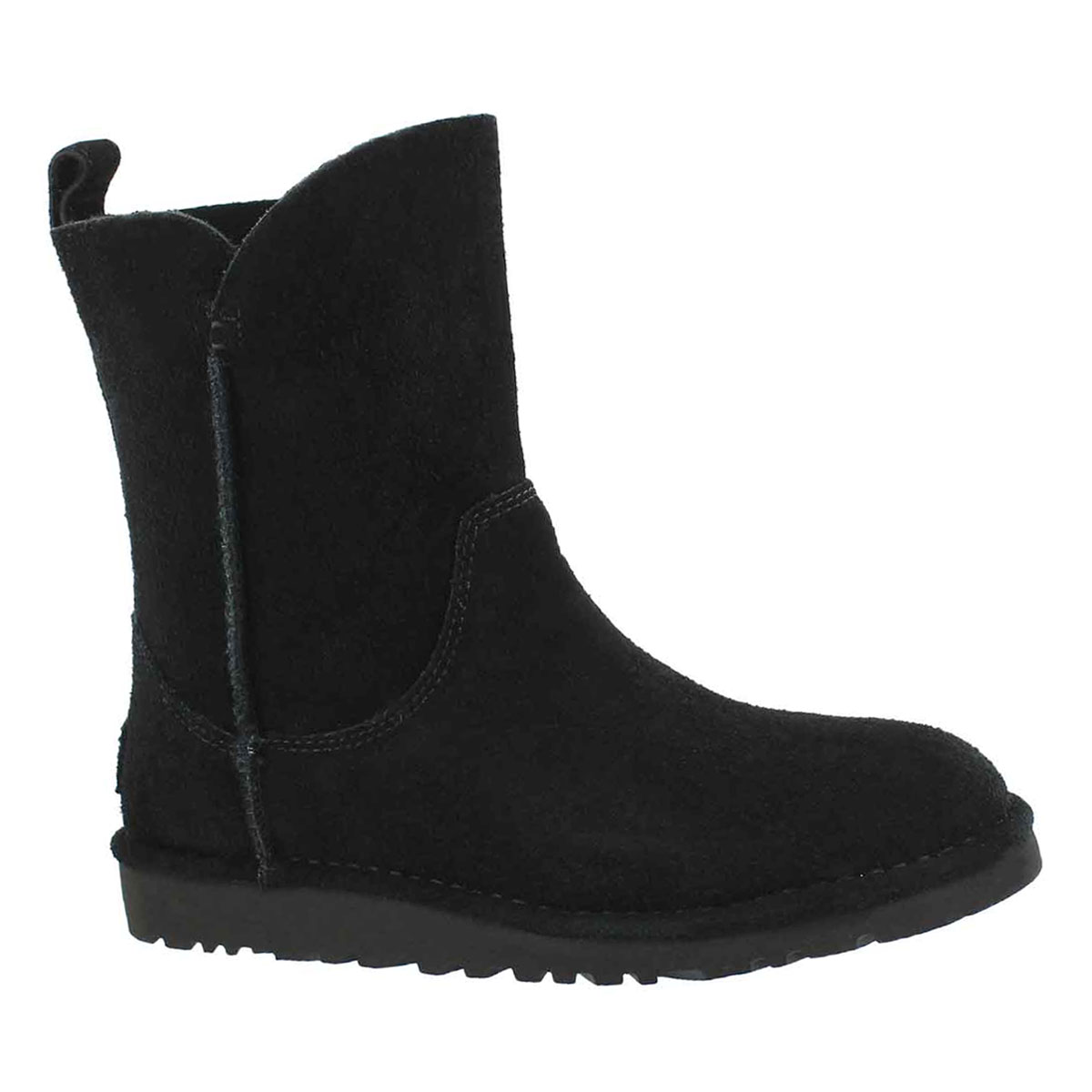 Women's ALIDA black sheepskin boots