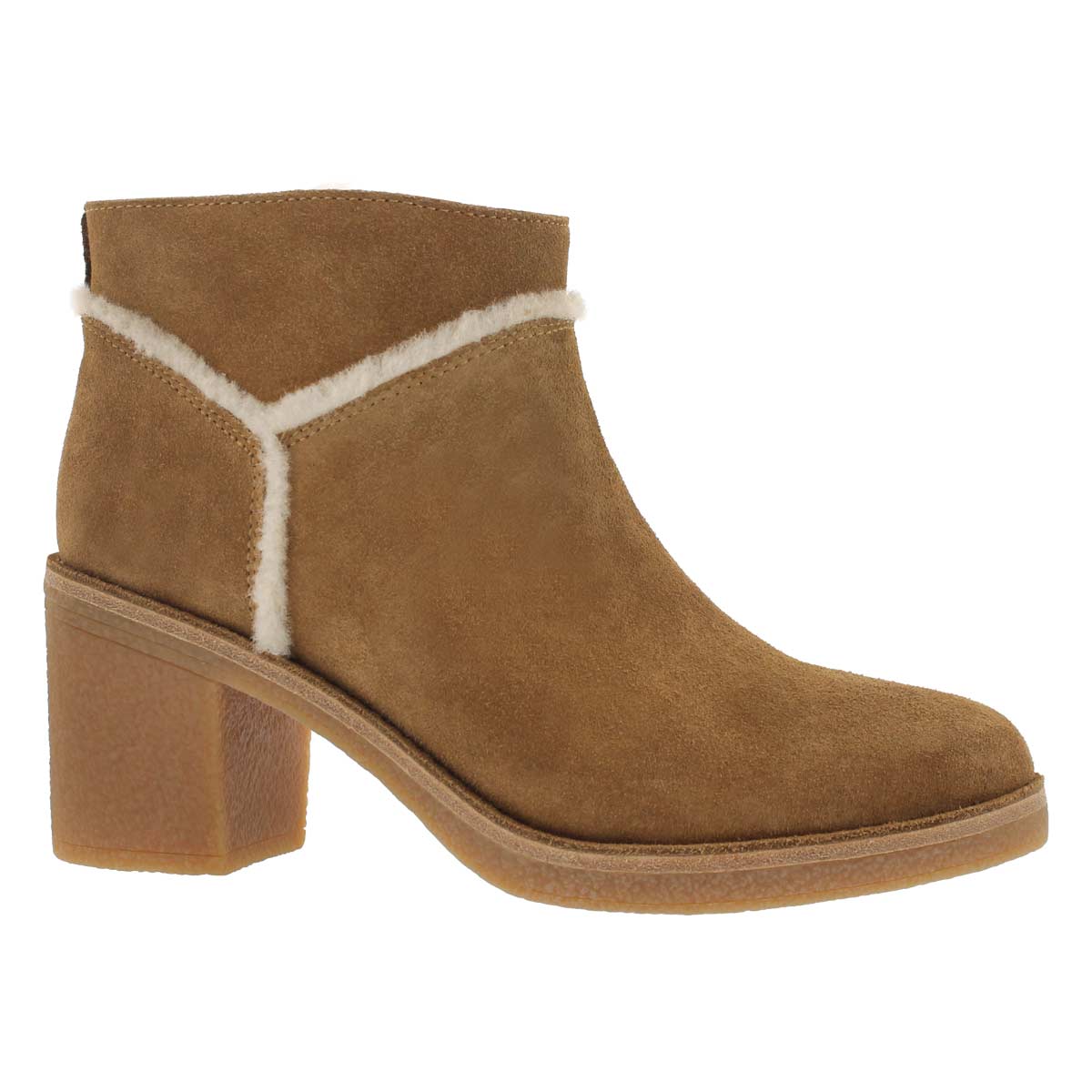Women's KASEN chestnut casual ankle boots
