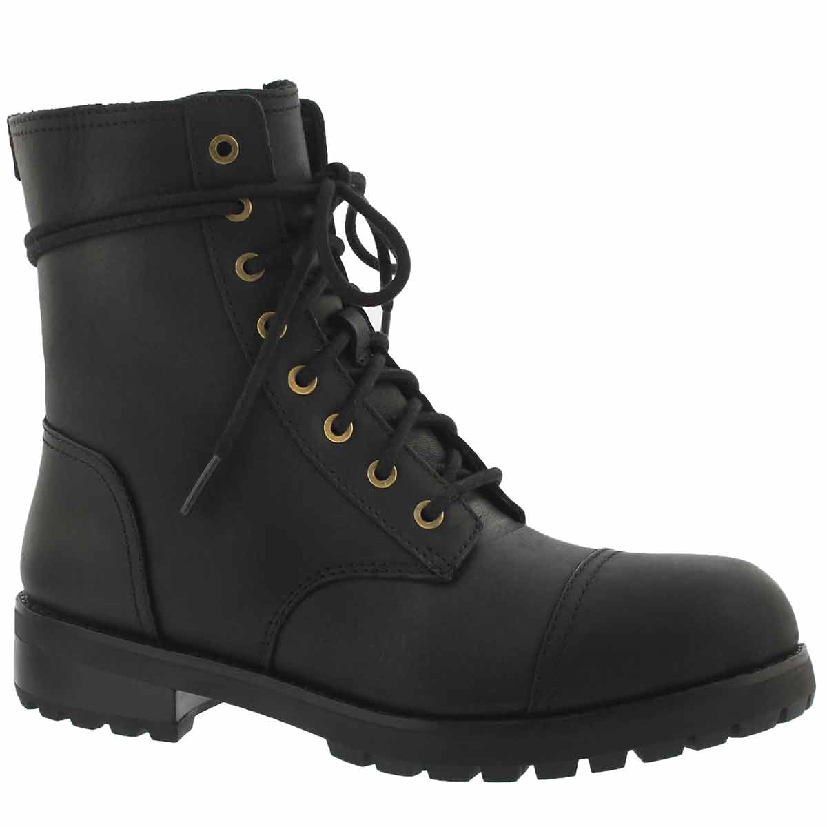 Lds Kilmer black lace up combat boot