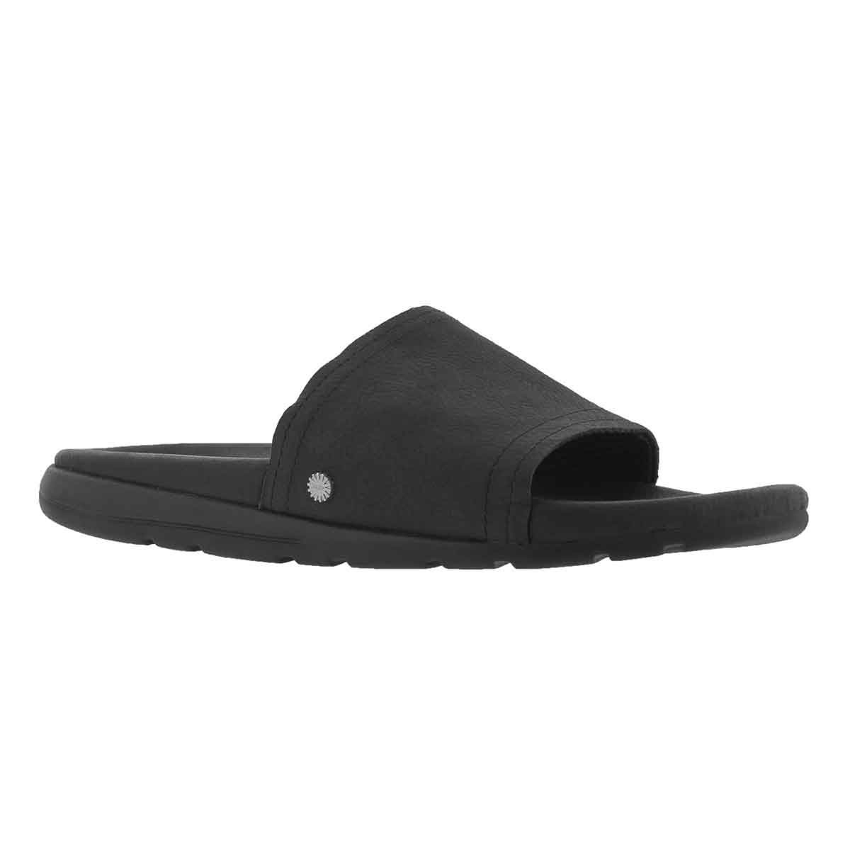 Men's XAVIER LUXE blk casual slide sandals