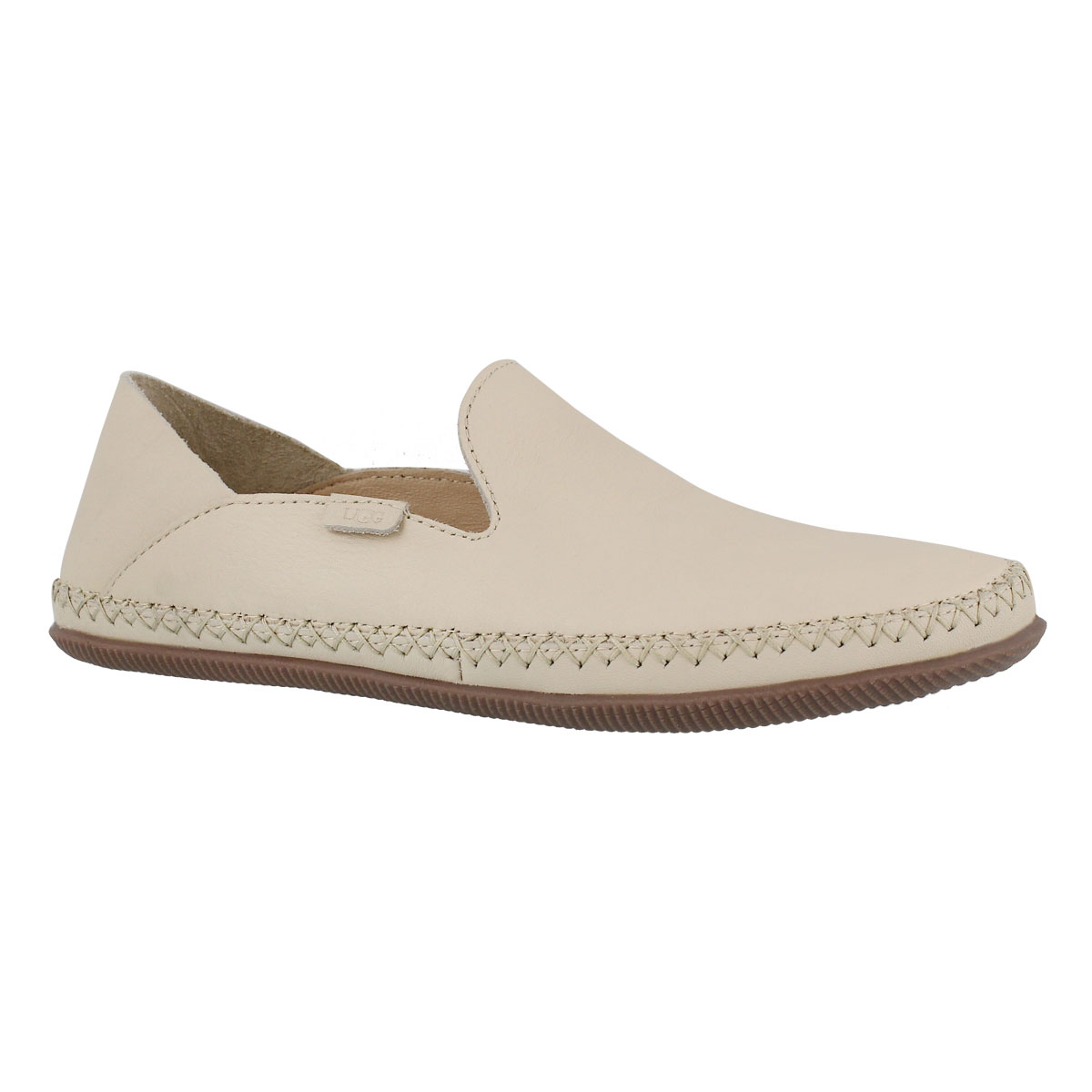 Women's ELODIE cream casual slip on shoes