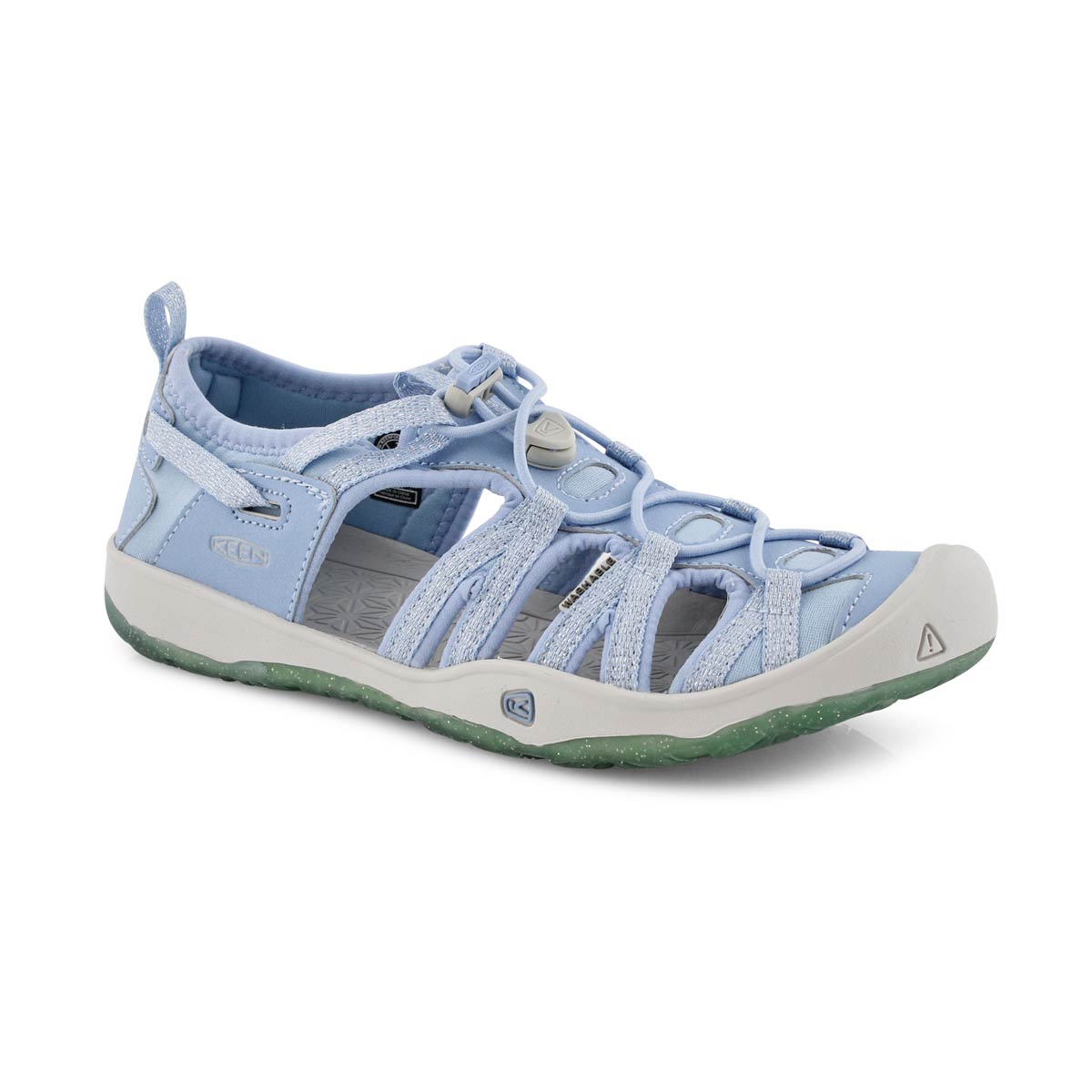 Grls Moxie pwdr blu sport sandal