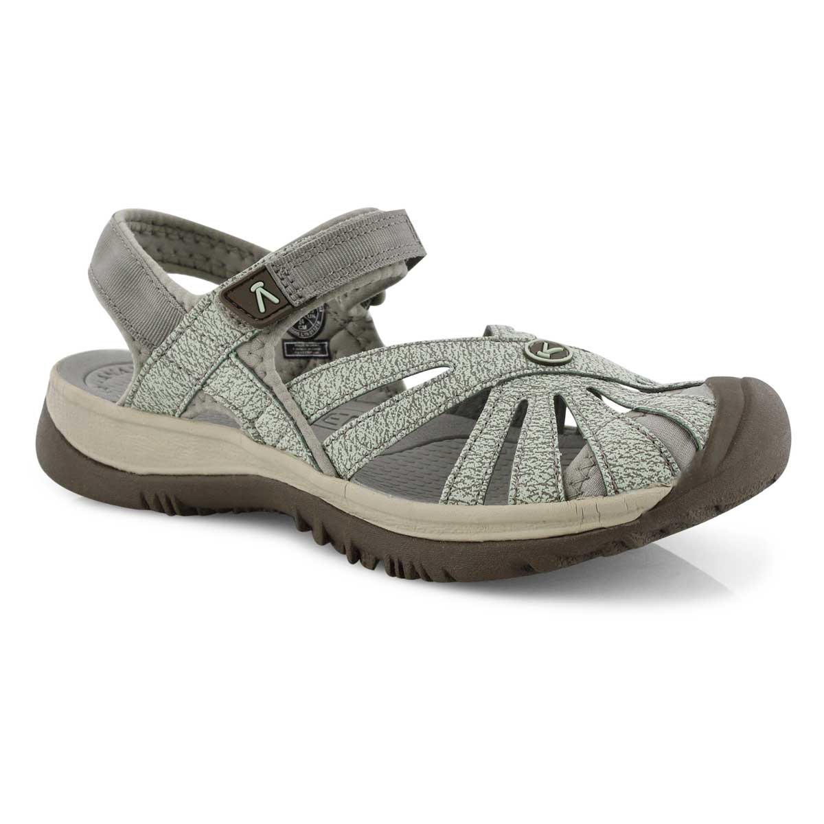 Lds Rose lly pad/celadon sport sandal