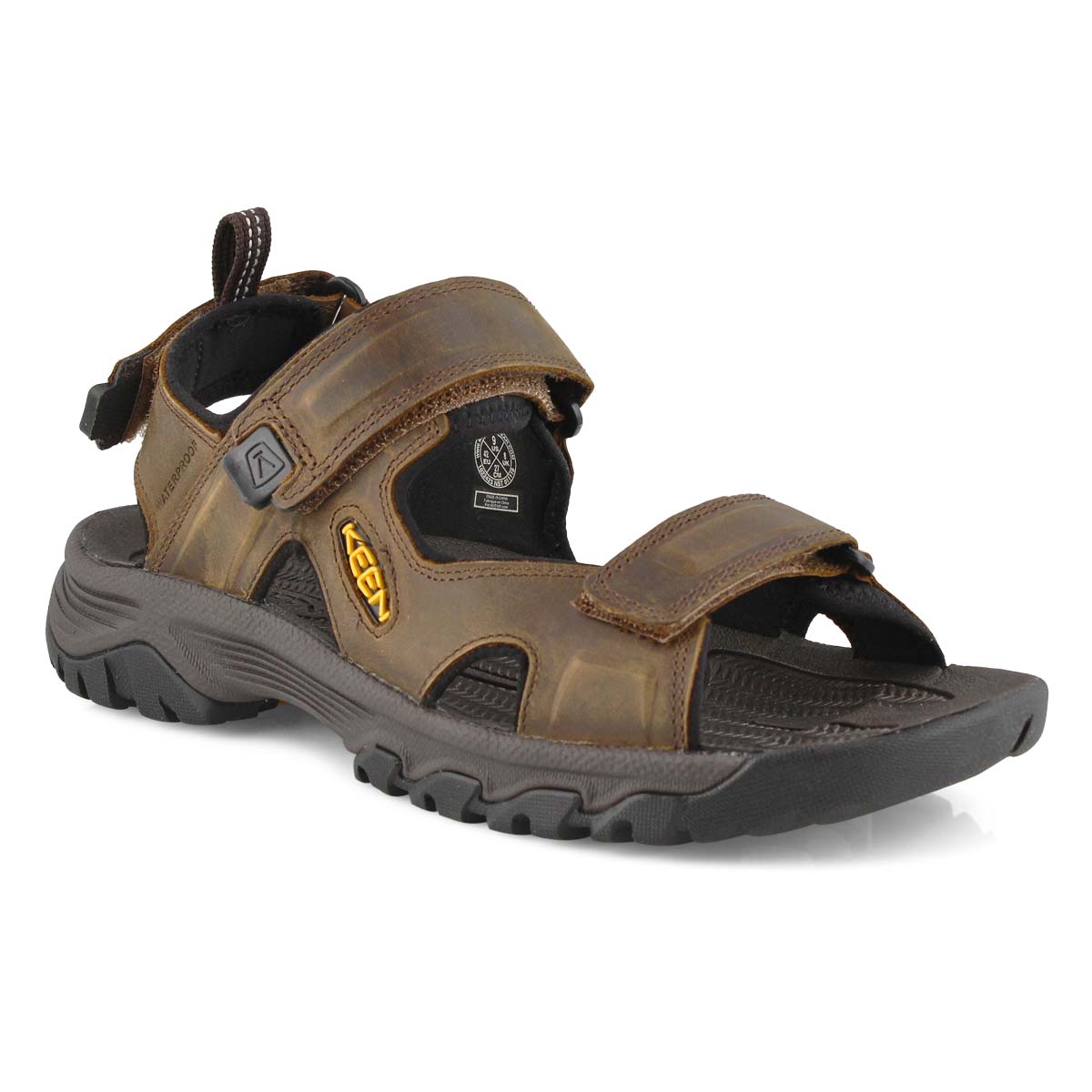 Mns Targhee III Open Toe bison/mlch sndl