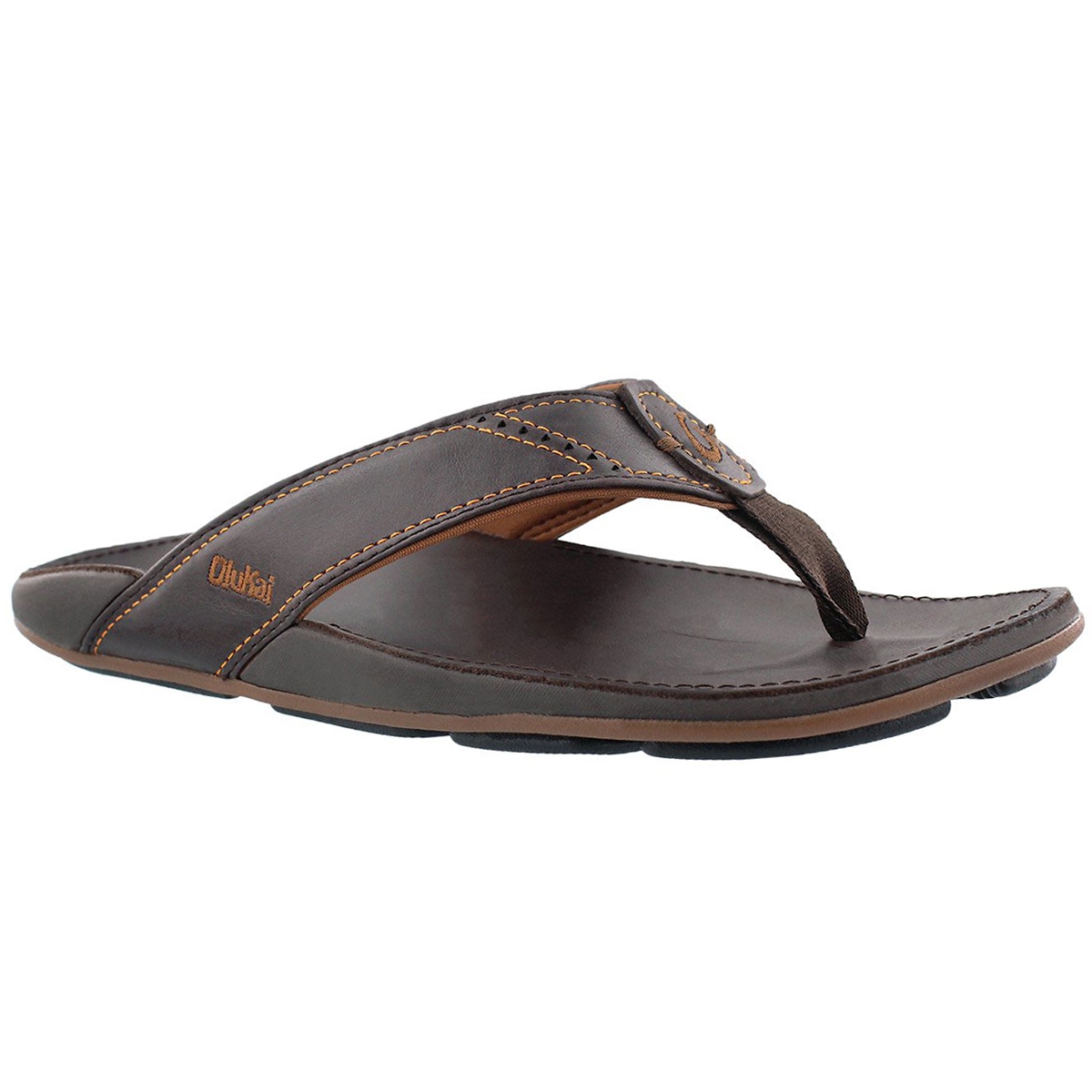 Mns Nui dark java thong sandal