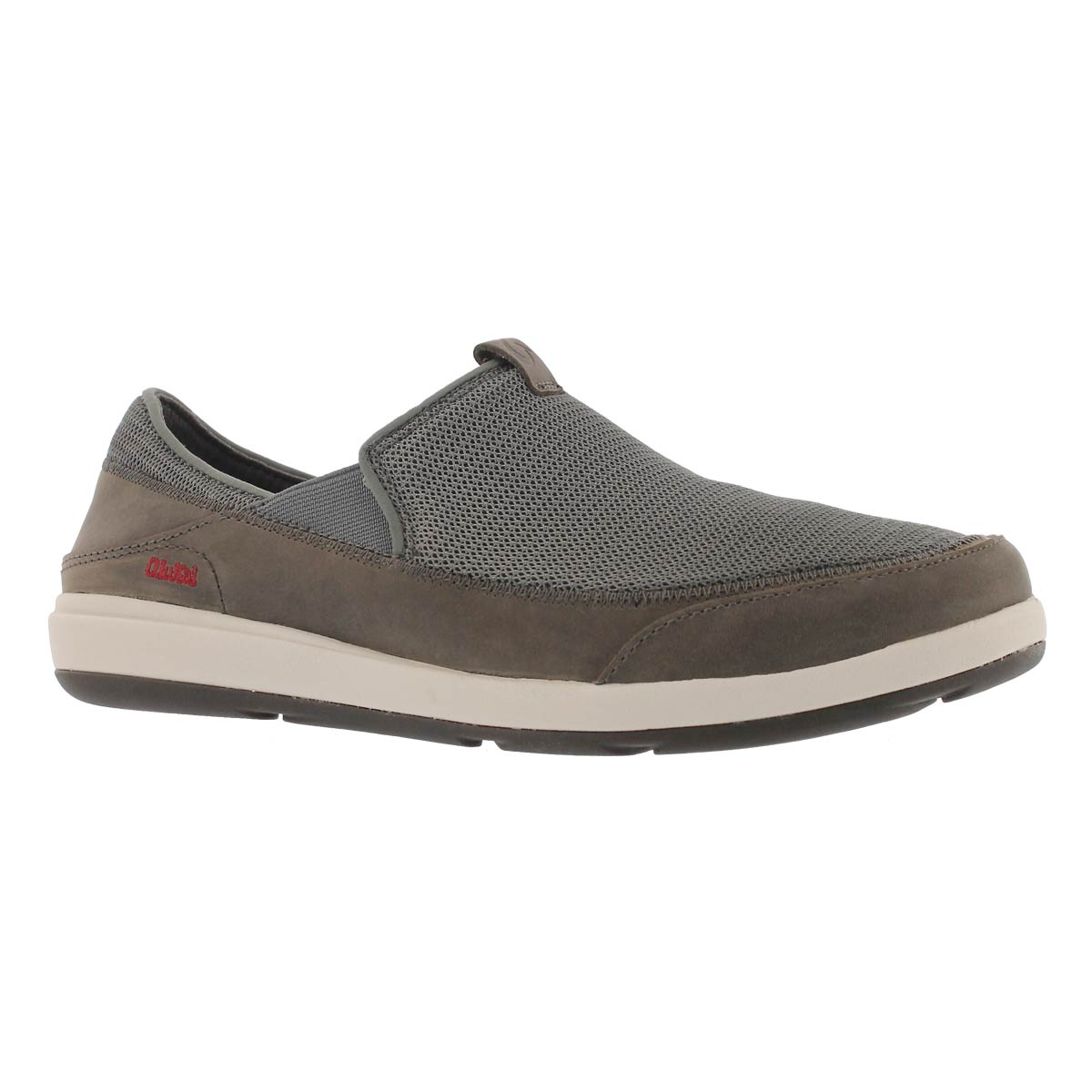 Men's MAKIA charcoal slip on casual shoes