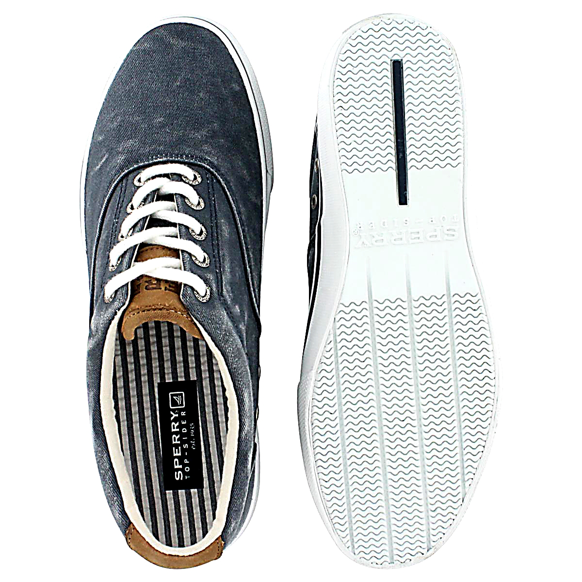 Mns Striper CVO navy sneaker