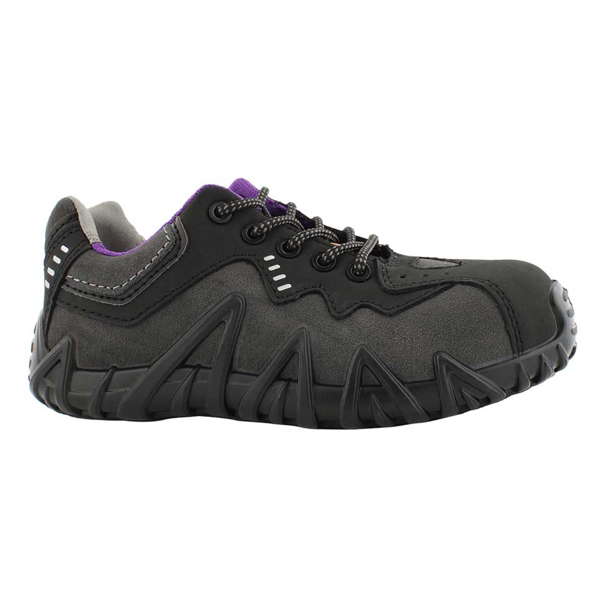 Lds Spider blk/ppl lace up CSA sneaker