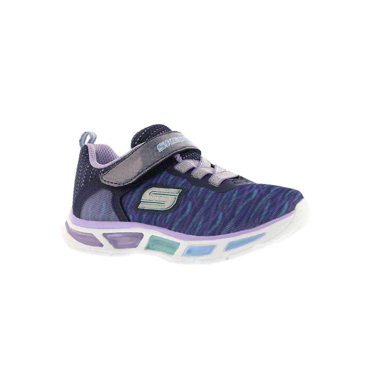 Infs-g Litebeams nvy ombre light up snkr