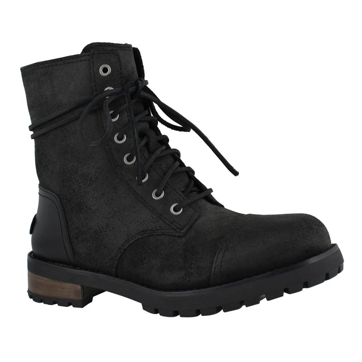 Lds Kilmer II black lace up combat boot