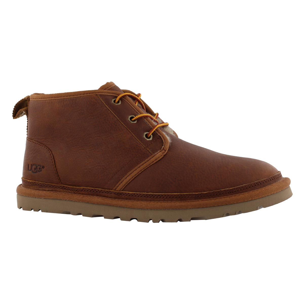 Mns Neumel chestnut lthr chukka boot