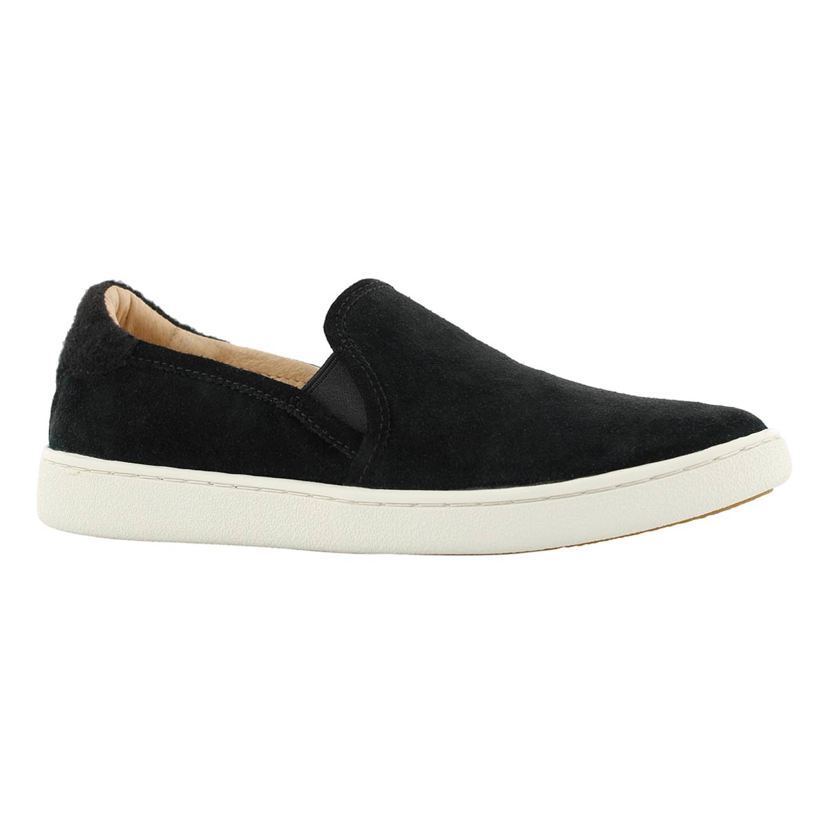 Lds Cas black casual slip on shoe