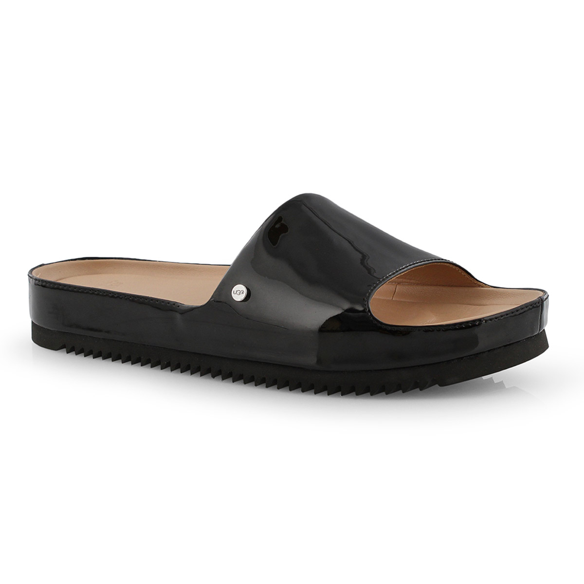 Lds Jane black slide sandal