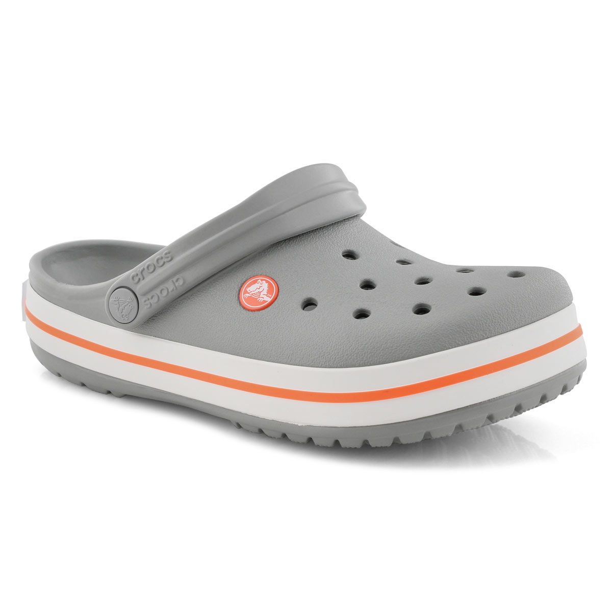 Lds Crocband gry/crl EVA comfort clog