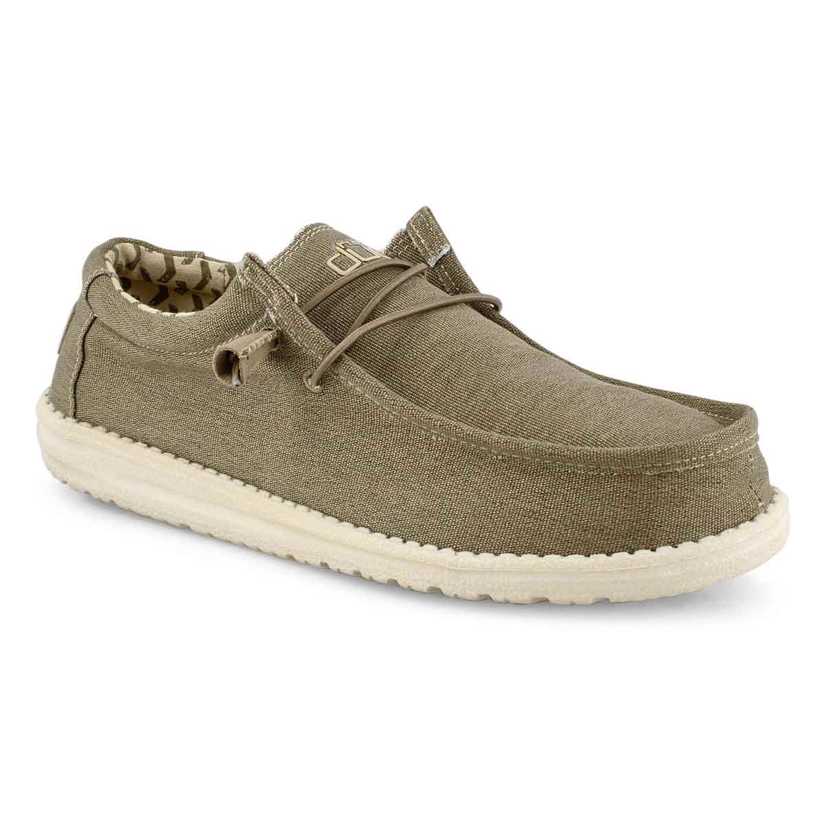 Mns Wally Stretch tobacco casual shoe