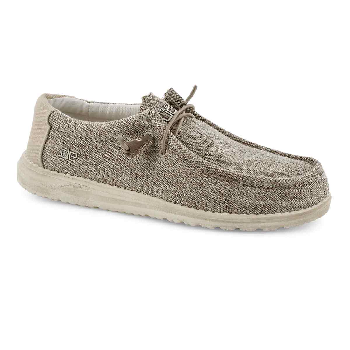 Mns Wally Woven beige casual shoe