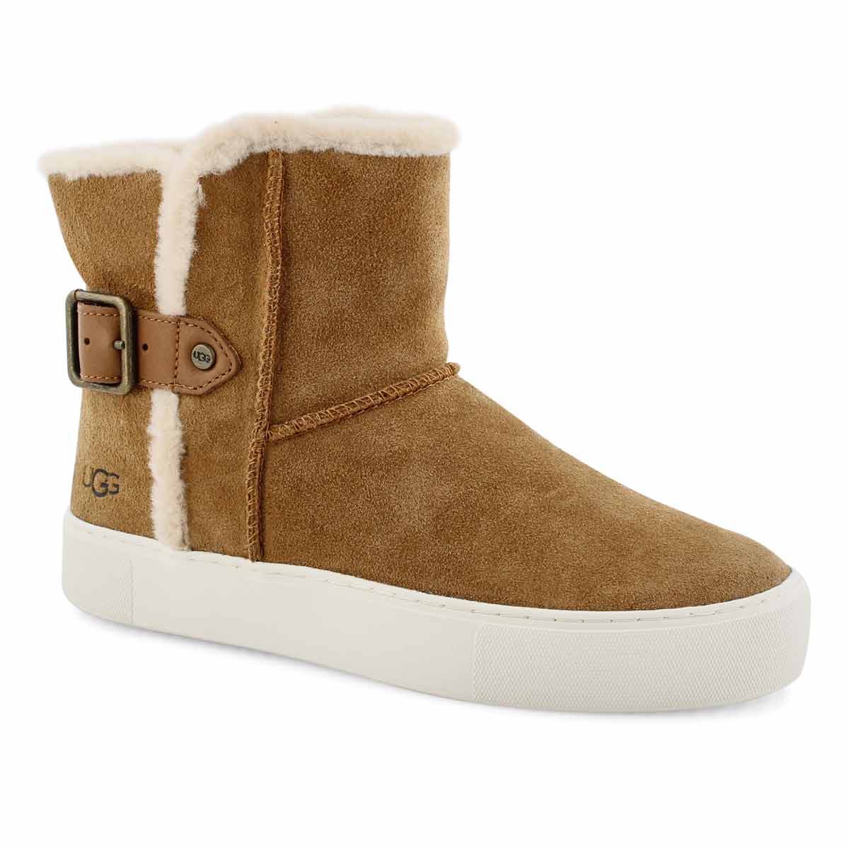 Lds Aika chestnut slip on boot