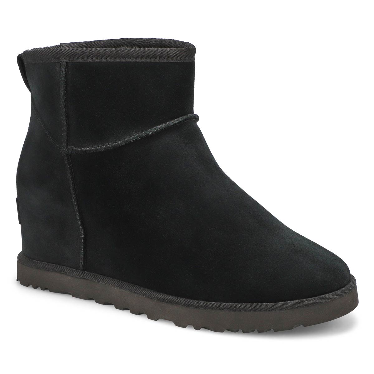 Lds Classic Femme Mini blk shpskn boot