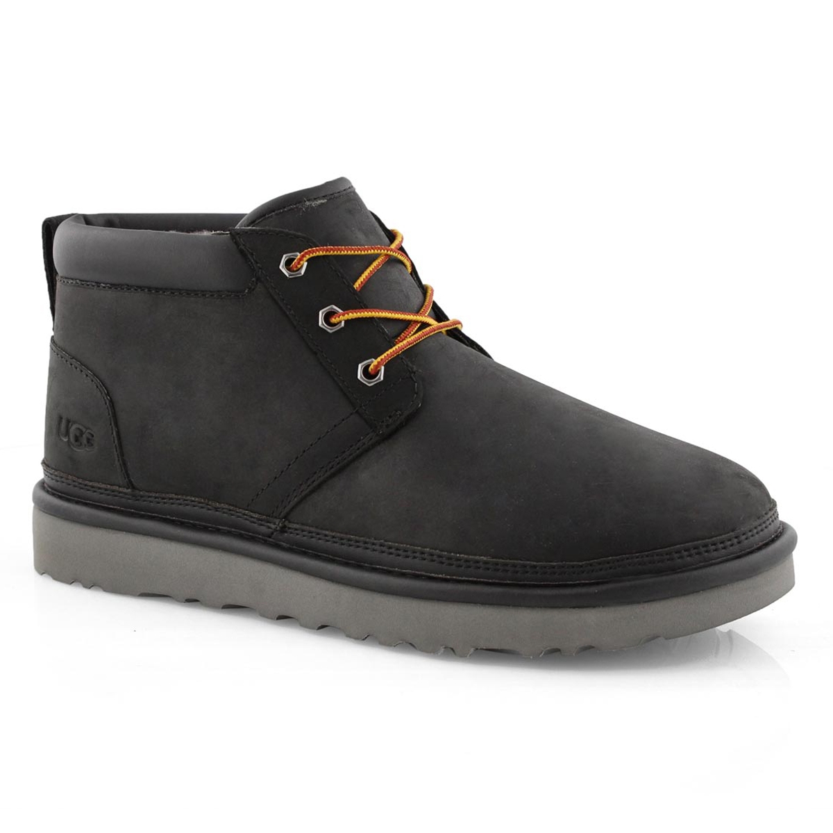 Mns Neumel Utility blk lined chukka boot