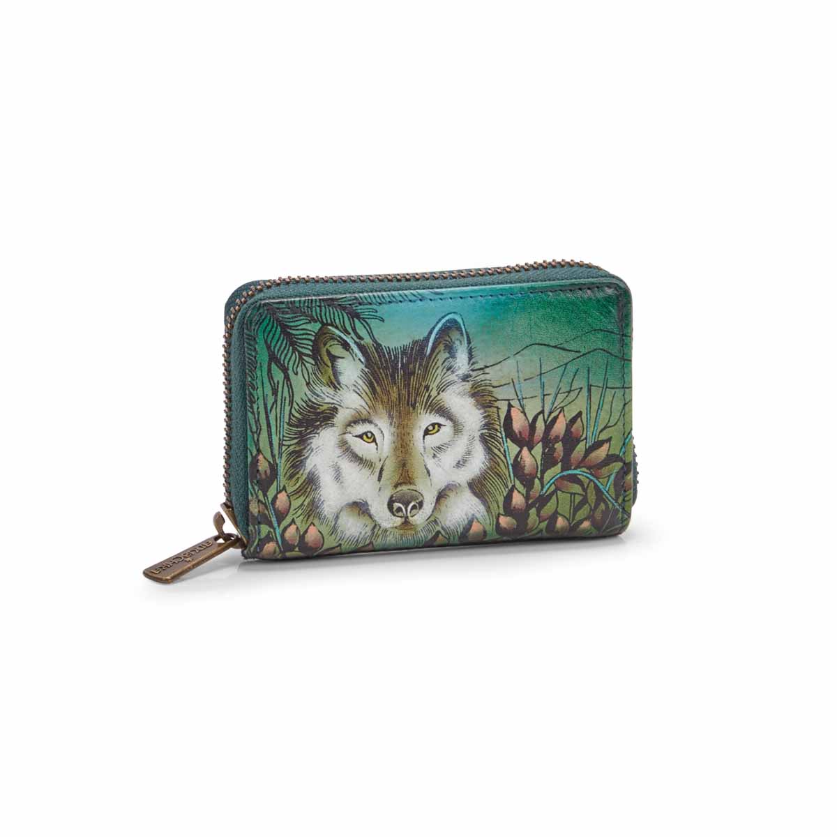 Women's WESTERN WOLF card holder