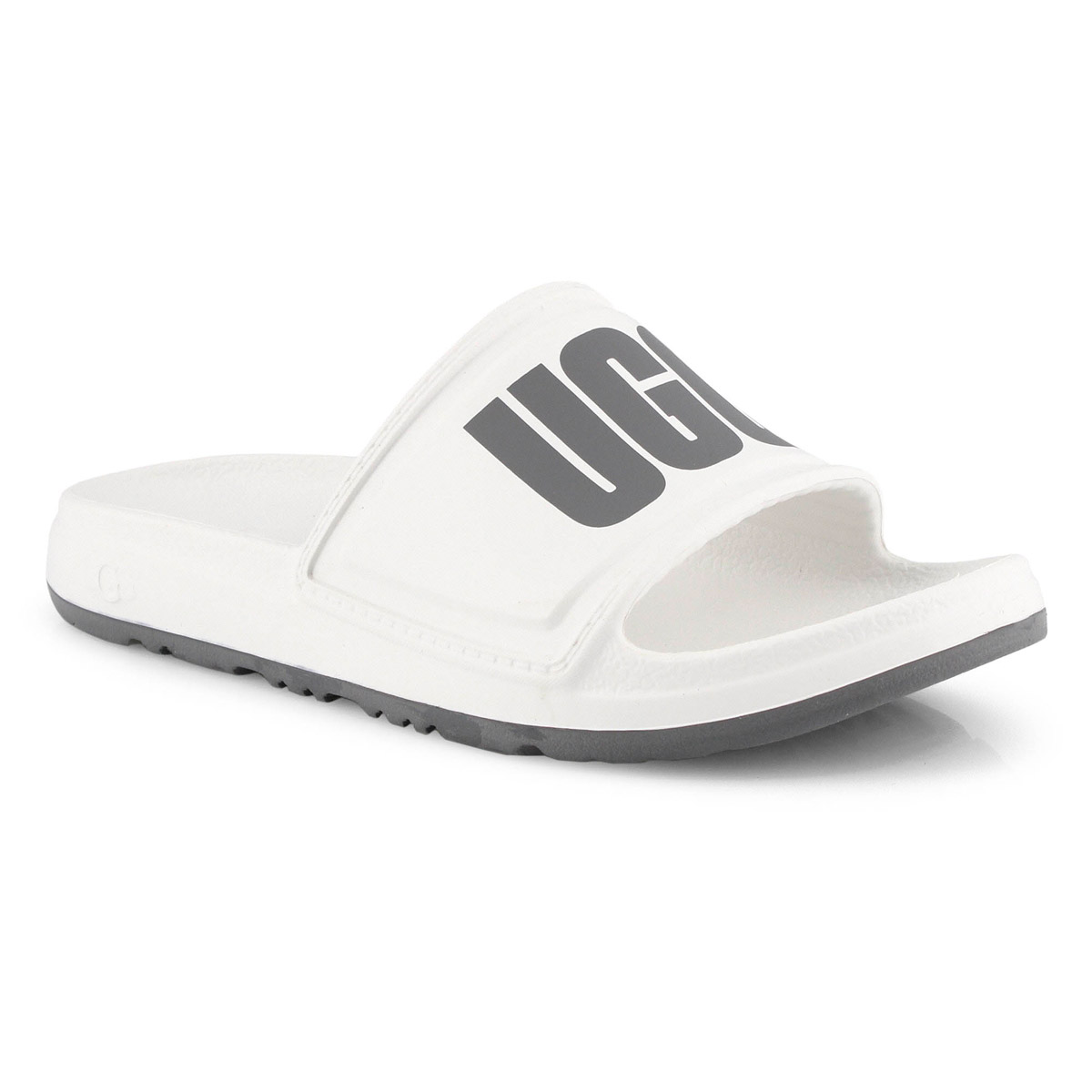 Lds Wilcox white slide sandal