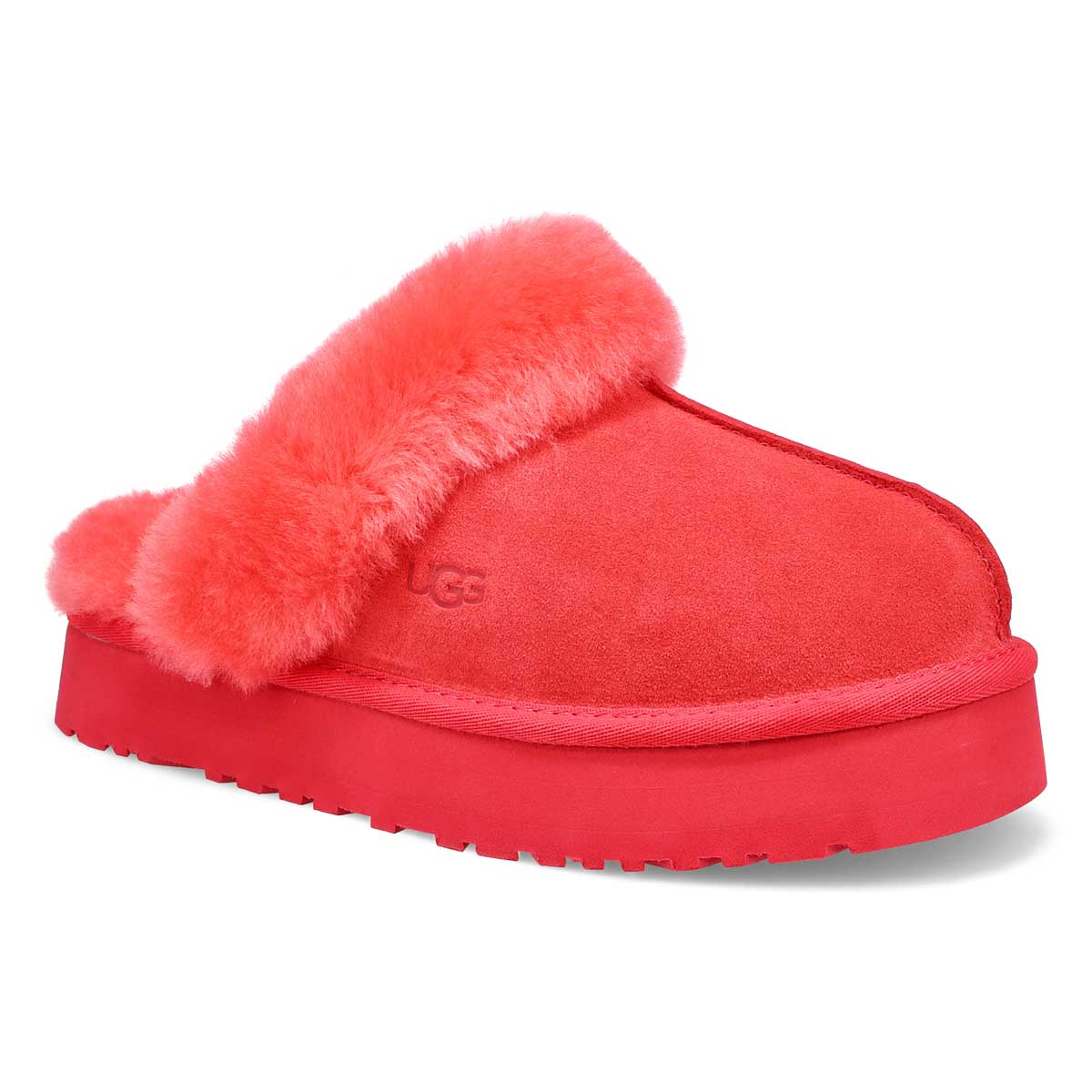 UGG Women's Disquette Sheepskin Slipper Che
