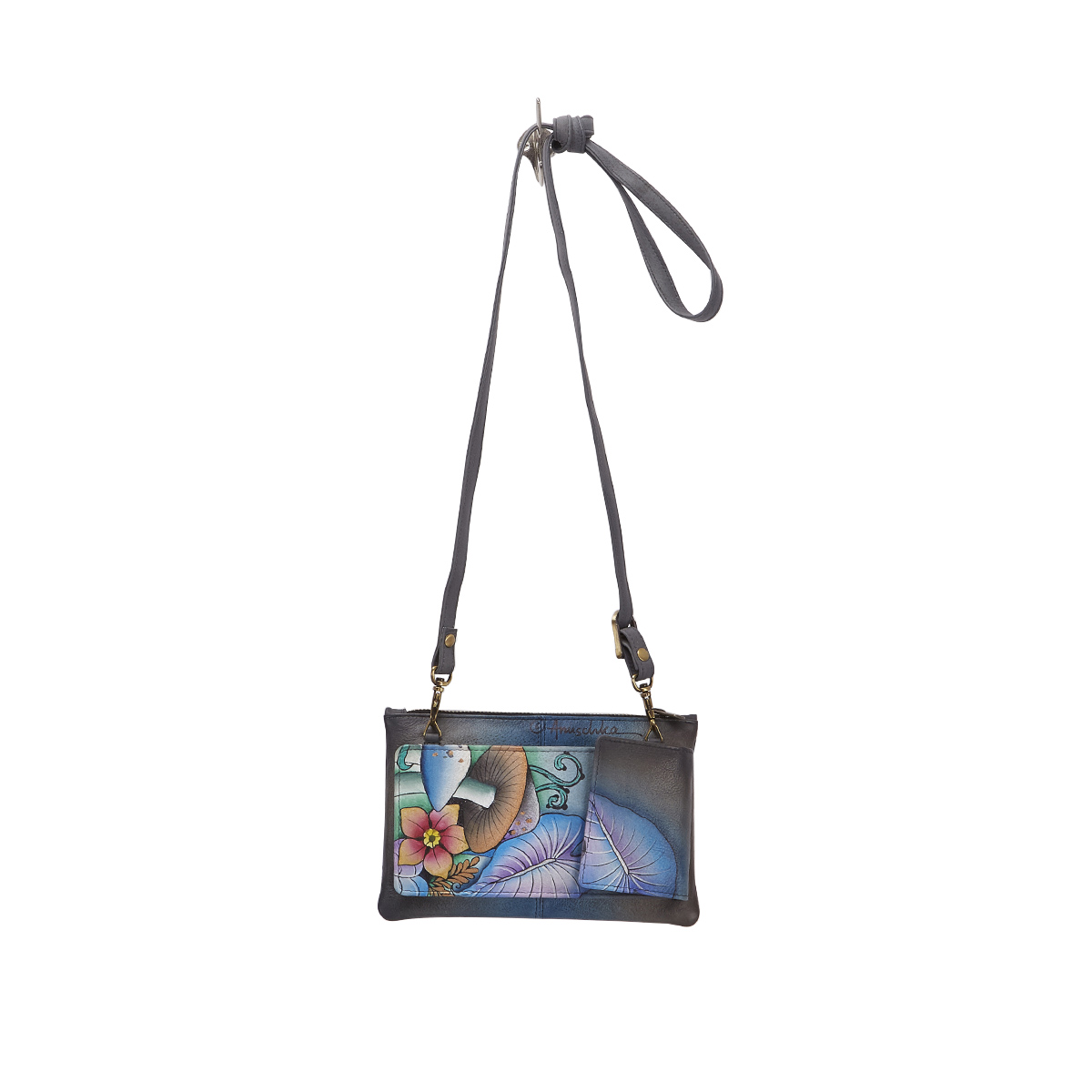 Printed Cats In Wonderland clutch
