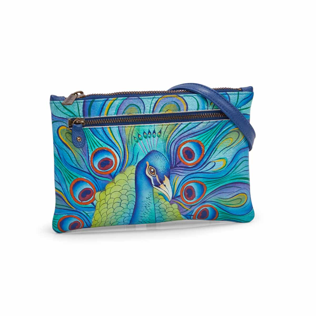 Women's JEWELED PLUME clutch