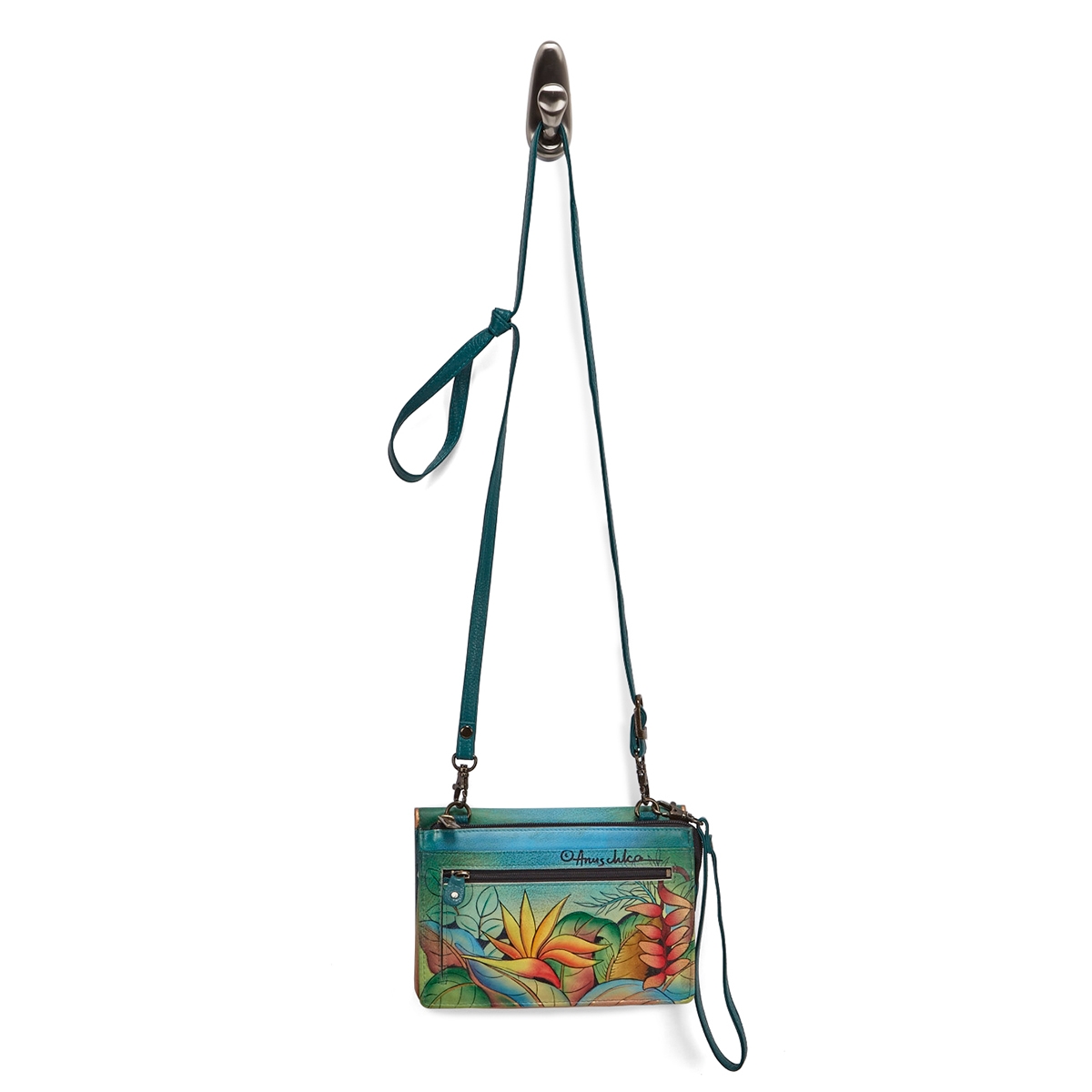 Printed Tropical Bliss convert. clutch